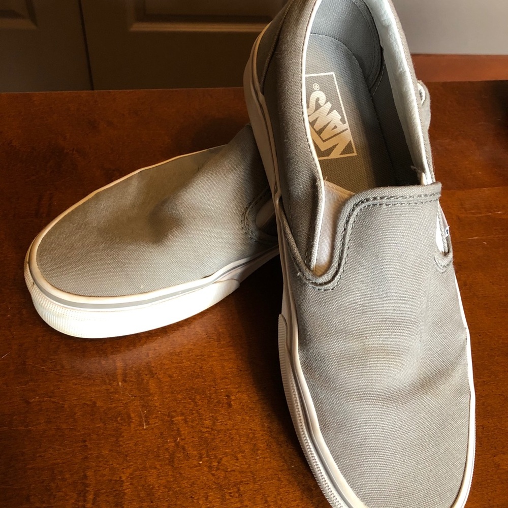 Vans gray women’s shoes